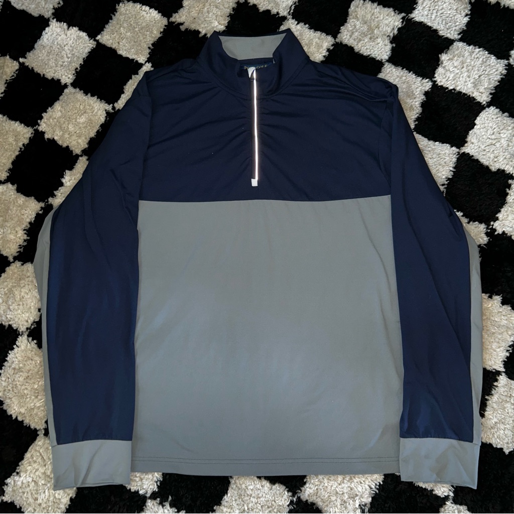 Polo Golf Ralph Lauren Shirt Mens Xl Quarter Zip Pullover Wicking Colorblock